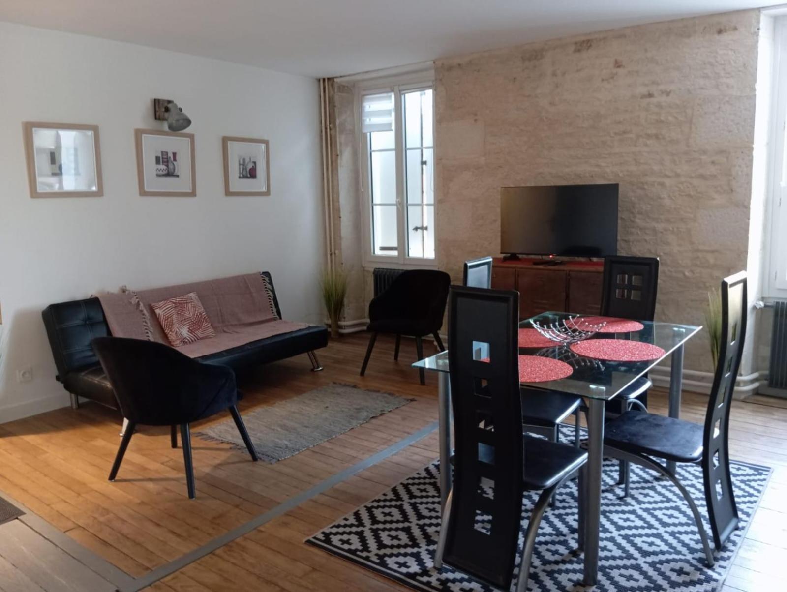 Appartement Au Bord De L'Eau Coulon Extérieur photo
